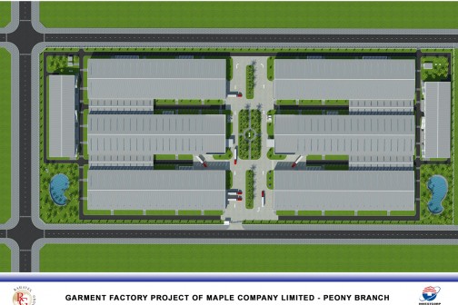 Garments factory project – Maple Co., Ltd – Peony Branch