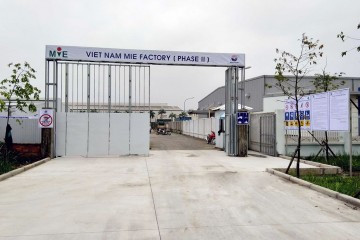 Update construction progress of Vietnam Mie factory project phase 2 in Feb 2019