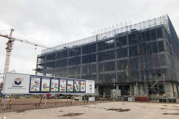 Update construction progress of Wearing apparels manufacturing project – Ramatex Hai Phong in Feb 2018
