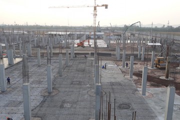 Update construction progress of Wearing apparels manufacturing project – Ramatex Hai Phong