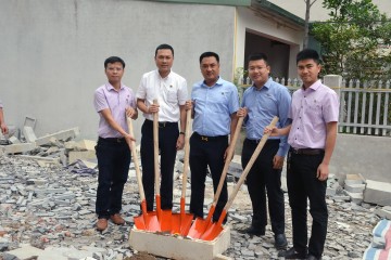 Groundbreaking ceremony for construction of the Investment and Development Construction Industrial Corporation INVESTCORP’s Head office
