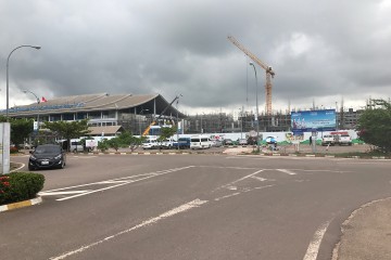 Update constructing progress in June 2017 – Vientiane (Laos) international airport terminal expansion construction project