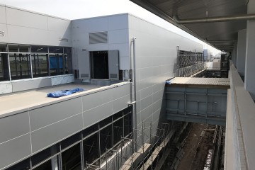 Construction progress of Vientiane (Laos) international airport terminal expansion project in November 2017