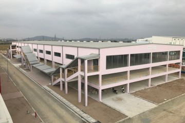 Update construction progress in December 2016 – Garment factory construction project of MAPLE Co., Ltd – PEONY branch
