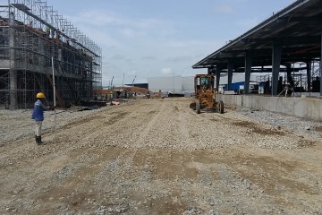 Update construction progress in June 2017 – Taiyo Nippon Sanso Myanmar Project.