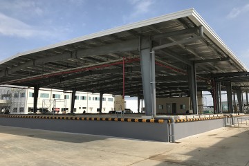 Cập nhật tiến độ thi công tháng 10/2017 – Dự án Nhà máy ga Taiyo Nippon Sanso Myanmar.