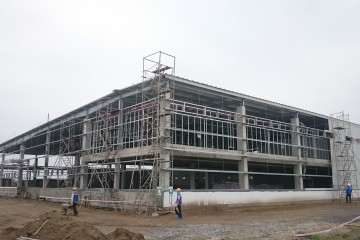 Cập nhật tình hình thi công tháng 12/2016 – Dự án xây dựng Nhà máy giai đoạn 3 cho Công ty TNHH Yokowo Việt Nam
