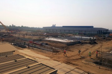 Update construction progress – Golden Land Project Pharmaceutical Factory in Apr 2019