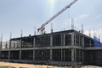 Update construction progress – Meiko Quang Minh electronics assembling factory project in April 2020