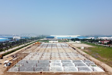 Update construction progress of Textile dyeing and garment factory project – Ramatex Nam Dinh phase 2 in April 2020
