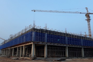 Update construction progress of Wearing apparels manufacturing project – Ramatex Hai Phong in April 2018