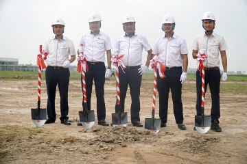 Groundbreaking ceremony of Nihon Plast Vietnam factory project