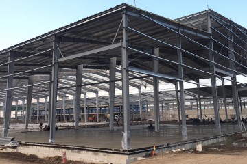 Update construction progress of Textile dyeing and garment factory project– Ramatex Nam Dinh in May 2019