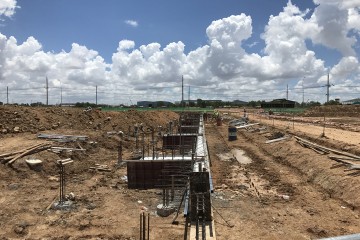 Update construction progress of Myanmar Meranti project’s Ruby in May 2018