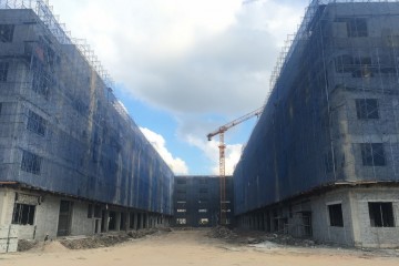 Update construction progress of Wearing apparels manufacturing project – Ramatex Hai Phong in May 2018
