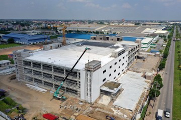 Update construction progress – Meiko Quang Minh electronics assembling factory project in June 2020