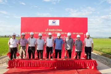 Groundbreaking ceremony of Improvement project of National highway No. 47C – Tho Xuan District – Thanh Hoa Province