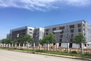 Update construction progress of Wearing apparels manufacturing project – Ramatex Hai Phong in June 2018