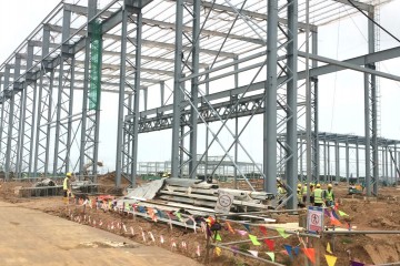 Update construction progress of Myanmar Meranti project’s Ruby in July 2018