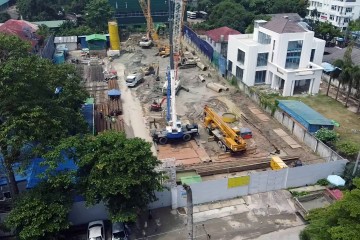 Update construction progress – Lakeside Service Apartment (Myanmar) project in July 2020