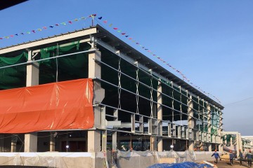 Update construction progress – Phase 4 factory construction project of Yokowo Vietnam Co., Ltd in July 2020