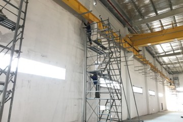 Cập nhật tiến độ thi công tháng 8/2018 – Dự án xây dựng Nhà máy dập mới – Công ty TNHH Mitsuba Việt Nam