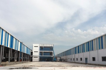 Update construction progress of Textile dyeing and garment factory project– Ramatex Nam Dinh in August 2019