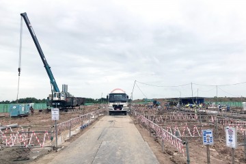 Update construction progress – Yukioh factory project in Aug 2019