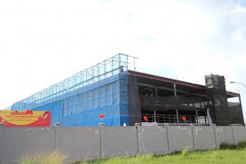 Update construction progress – Phase 4 factory construction project of Yokowo Vietnam Co., Ltd in September 2020