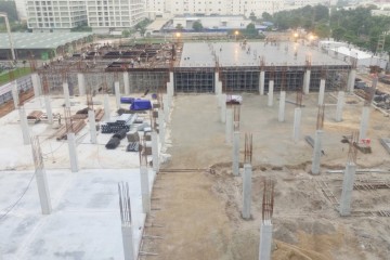 Update construction progress of EMS extension project of Meiko Electronics Vietnam Company Ltd in Oct 2018
