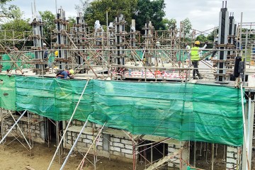 Update construction progress – Star Villas project in October 2020
