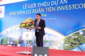 Launching ceremony of Xuan Tien INVESTCORP Residential area project
