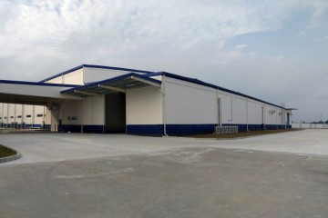 Update construction progress of New pressing factory project of Mitsuba M-Tech Vietnam Co. Ltd in Nov 2018