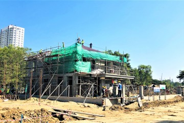 Update construction progress – Star Villas project in November 2020