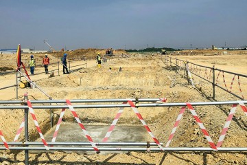 Update construction progress of Norman Myanmar factory project in January 2021