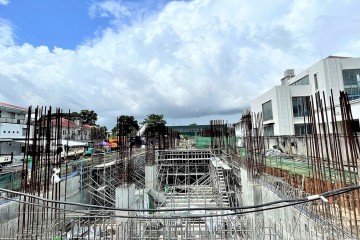 Update construction progress – Lakeside Service Apartment (Myanmar) project in June 2021