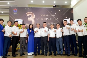 INVESTCORP Land Thanh Hoa celebrates 3 years of establishment