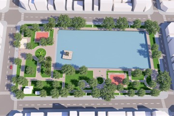Khởi công dự án Cải tạo, nâng cấp công viên Thanh Quảng (di tích lịch sử địa điểm nhà máy đèn), phường Ba Đình, thành phố Thanh Hóa