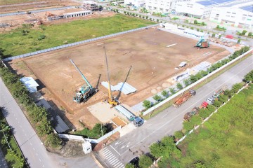 Construction progress updated in September 2021 – Design and build project of Welco Technology Vietnam Factory