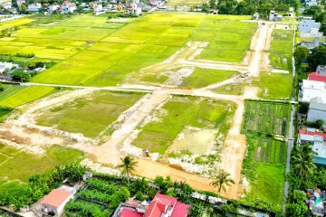 Construction progress updated in May 2022 – Technical infrastructure project of residential area in Quang Dong commune, Thanh Hoa city, Thanh Hoa province