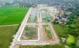 2022年7月の建設進捗状況-Thanh Hoa省、Dong Son県、Dong Hoang群、Hoang Hoc住宅地のインフラプロジェクト