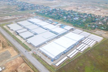 Construction progress updated in October 2022 - New An Nam Matsuoka Garment Factory project – Phase 3B