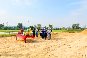 Dai Lai エコ住宅およびリゾート ヴィラ プロジェクトの起工式、Vinh Phuc省Phuc Yen市Ngoc Thanh コミューン