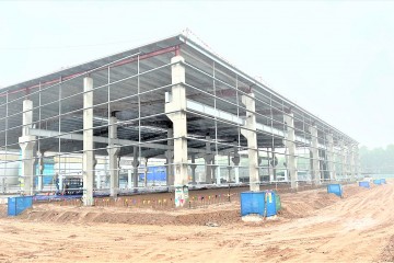 Construction progress updated in January 2023 - Vina Ito Factory Project Phase 2