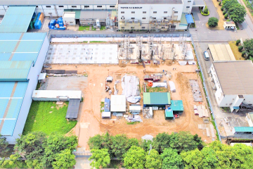2023年4月の建設進捗状況を更新 – TOYO INK COMPOUNDS VIETNAM Factory Project Phase 3