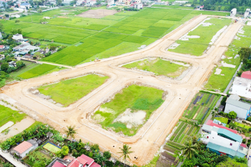 Construction progress updated in April 2023 – Residential Area Technical Infrastructure Project in Quang Dong Commune, Thanh Hoa City, Thanh Hoa Province