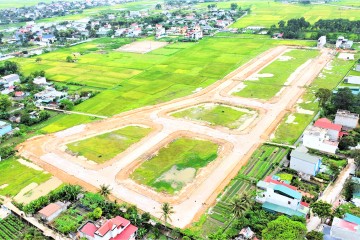 Construction progress updated in May 2023 – Residential Area Technical Infrastructure Project in Quang Dong Commune, Thanh Hoa City, Thanh Hoa Province