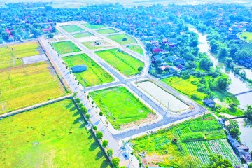 2023 年 6 月にプロジェクトの建設進捗状況を更新 – Thanh Hoa省 Dong Son地区 Dong Hoangコミューン、Hoang Hoc農村住宅地のインフラプロジェクト