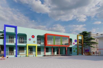 プロジェクトの開始: Thanh Hoa省Ha Trung地区Ha Trungタウン、ベース2のHa Phong幼稚園。