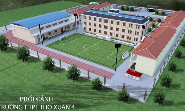 Multifunctional house of Tho Xuan High school No 4, Tho Xuan district